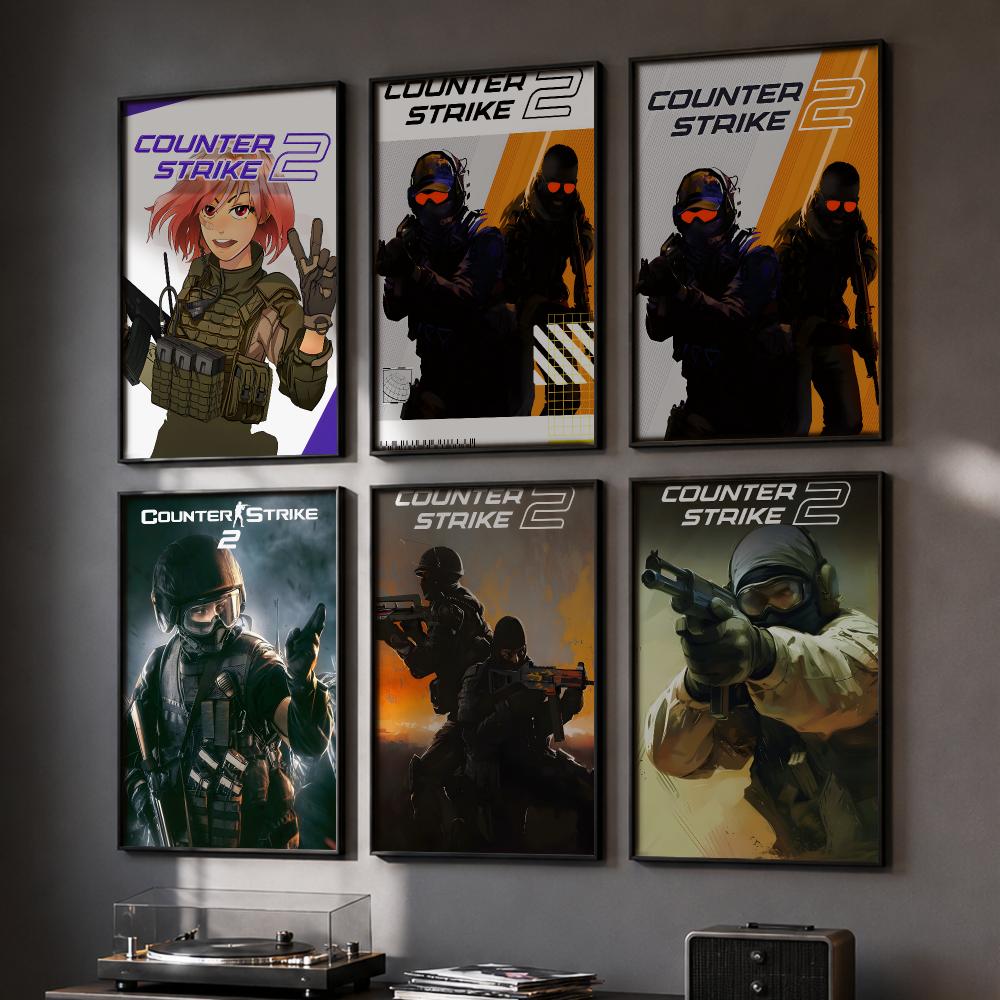Home Bar And Counter - CS-Counter-Strike 2 Game Poster HD Home