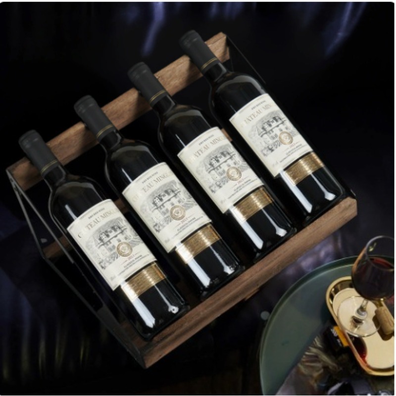 Home Bar Wooden Wine Rack Wine - Home Bar Stand ulasan dan harga