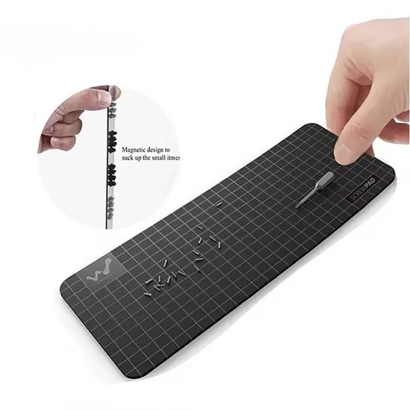 Grid Magnetic Silicone Work Ma - Bar Mat Rubber ulasan dan harga