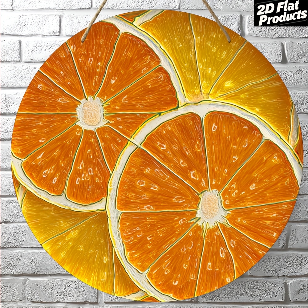 Modern Orange Aluminum Wall Ar - Home Bar And Kitchen ulasan dan harga