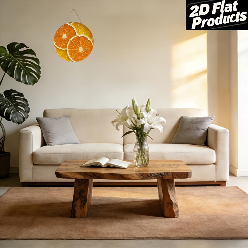 Modern Orange Aluminum Wall Ar - Home Bar And Kitchen ulasan dan harga