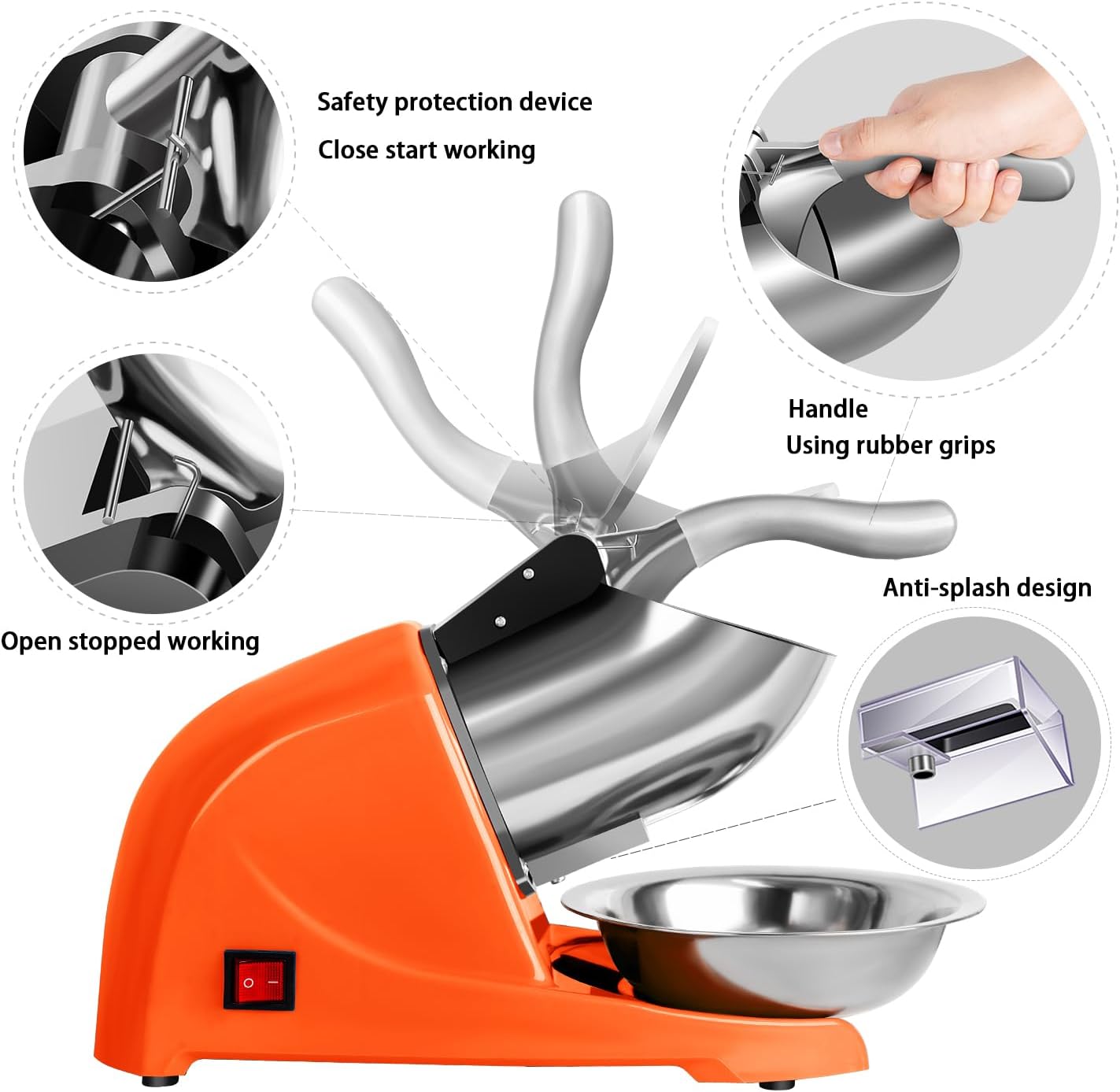 4-Blades Ice Shaver, Electric  - Ice Pick Pick ulasan dan harga