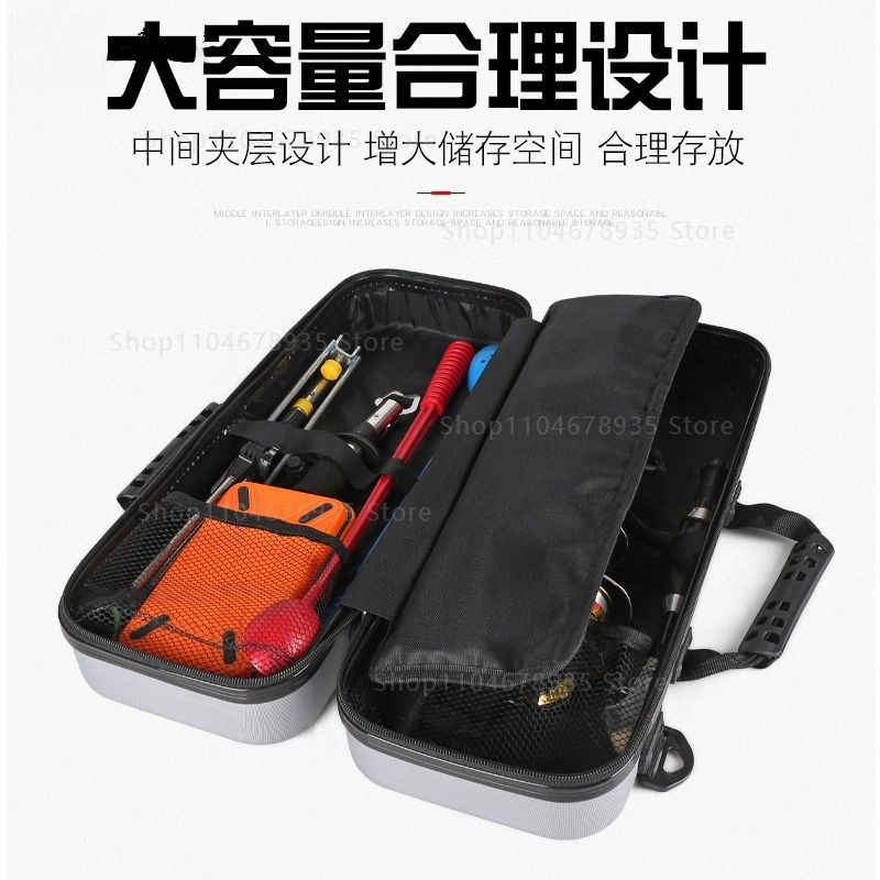Hard Shell Mini Fishing Rod Ca - Ice Pick Pick ulasan dan harga