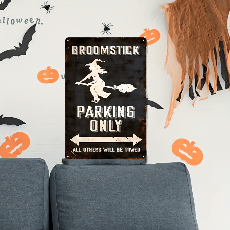 Vintage Halloween Metal Sign - - Home Bar And Kitchen ulasan dan harga