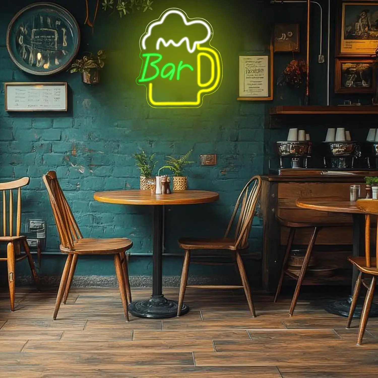 Beer Bar Neon Sign USB Dimmabl - Home Bar And Kitchen ulasan dan harga