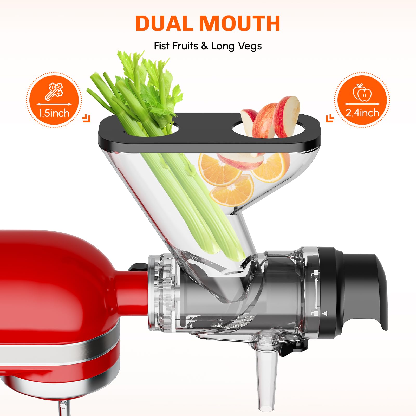 Masticating Juicer Attachment  - Citrus Juicer Bar ulasan dan harga