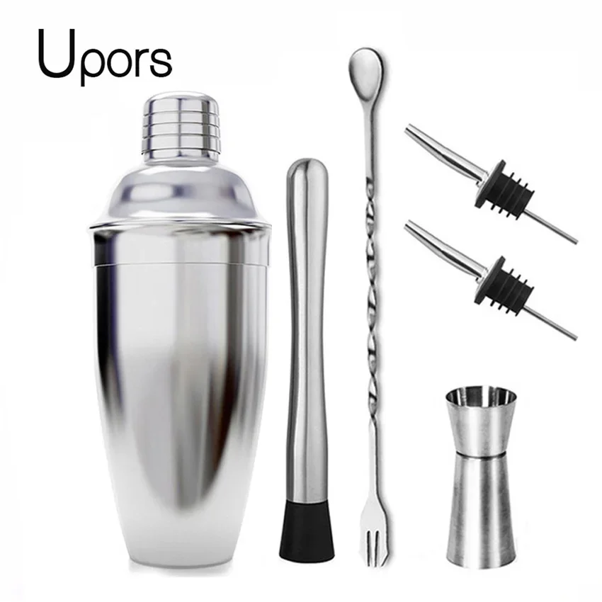 UPORS Stainless Steel Cocktail - Boston Shaker Set ulasan dan harga