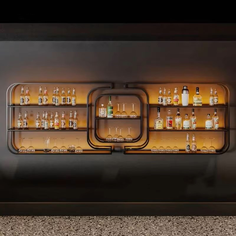 Simple Wrought Iron Wine Rack  - Home Bar And Counter ulasan dan harga